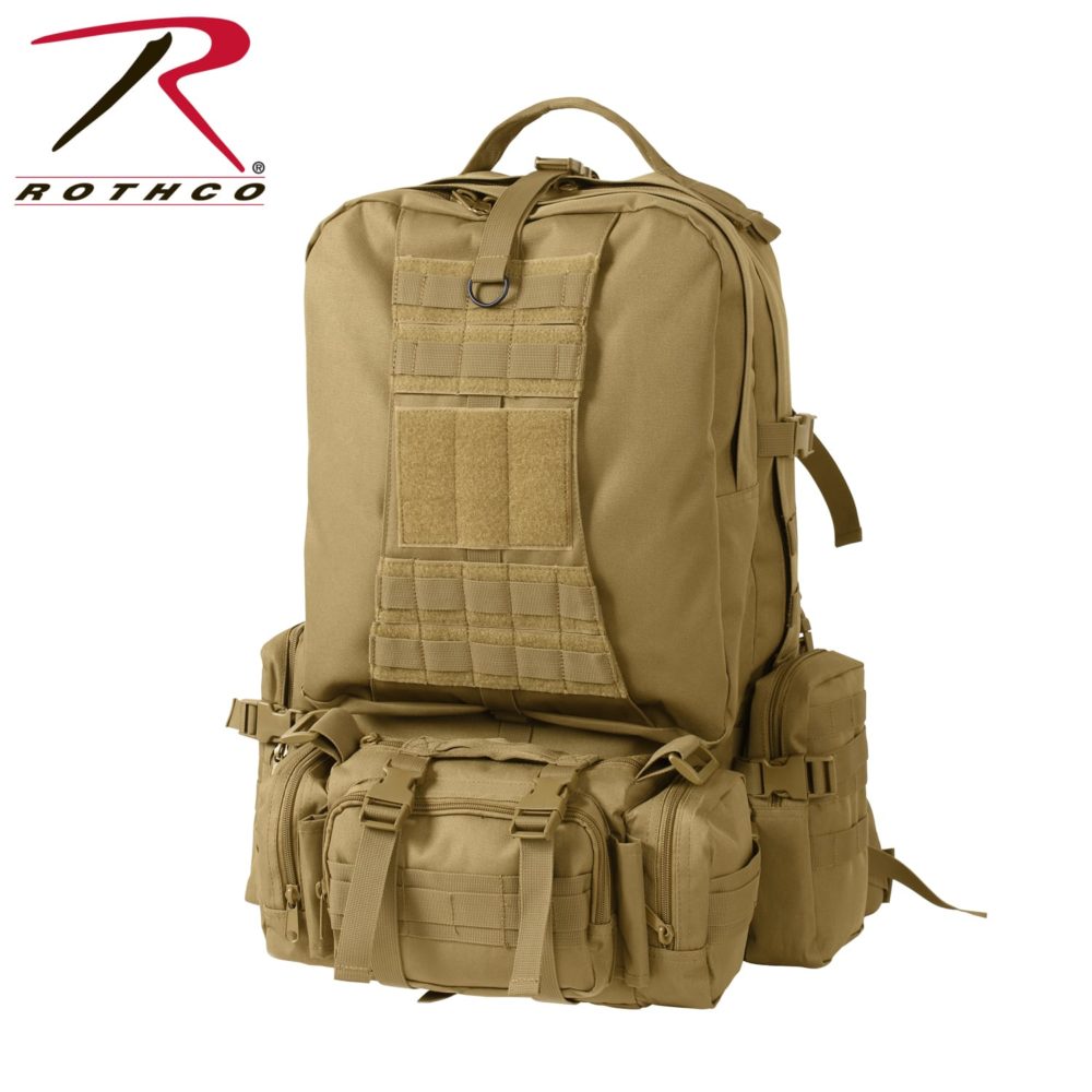 Rothco Global Assault Pack Coyote Brown 23520 - Tactical &amp; Duty Gear