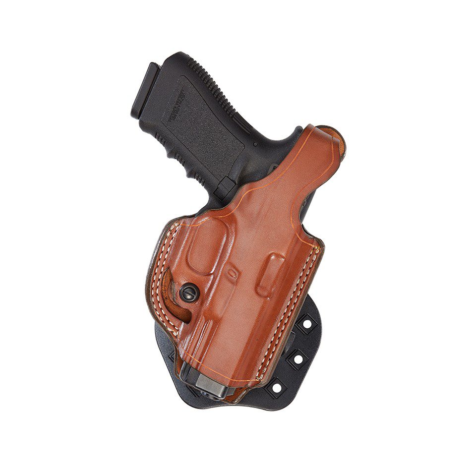 Aker Leather FlatSider™ XR17 Paddle Holster with Thumb Break 268 - Tactical & Duty Gear