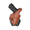 Aker Leather FlatSider™ XR17 Paddle Holster with Thumb Break 268 - Tactical &amp; Duty Gear