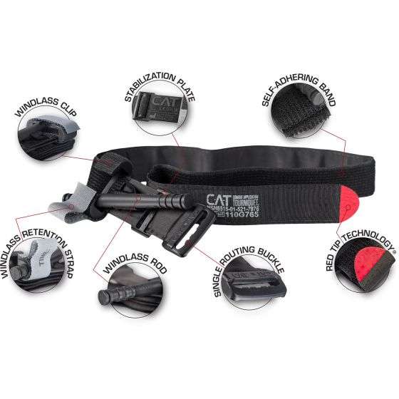 North American Rescue Combat Application Tourniquet (C-A-T) - Newest Products