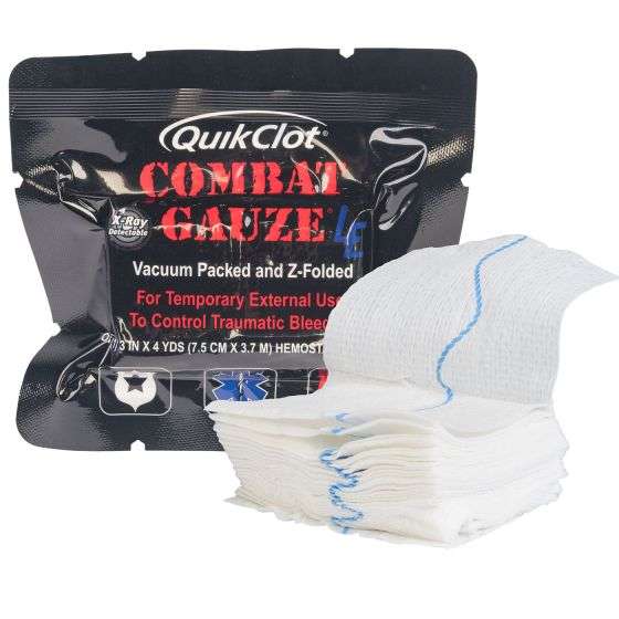 North American Rescue Quikclot Combat Gauze LE 30-0109 - Newest Products