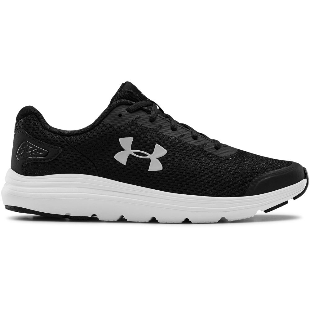 Under Armour Surge 2 &#8211; Black/White, 11 -