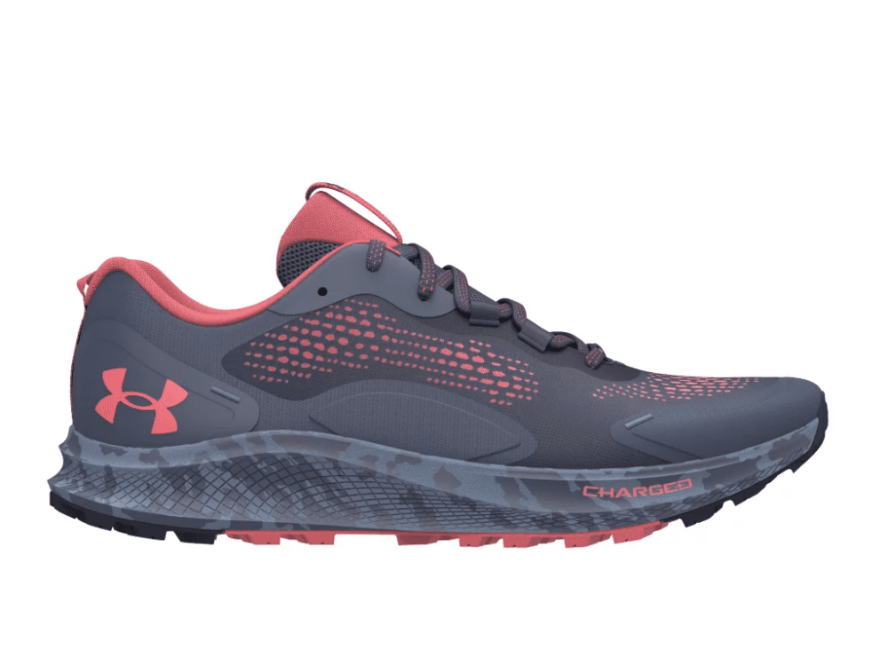 Under Armour Women's UA Charged Bandit Trail 2 Running Shoes - Tempered Steel, 5