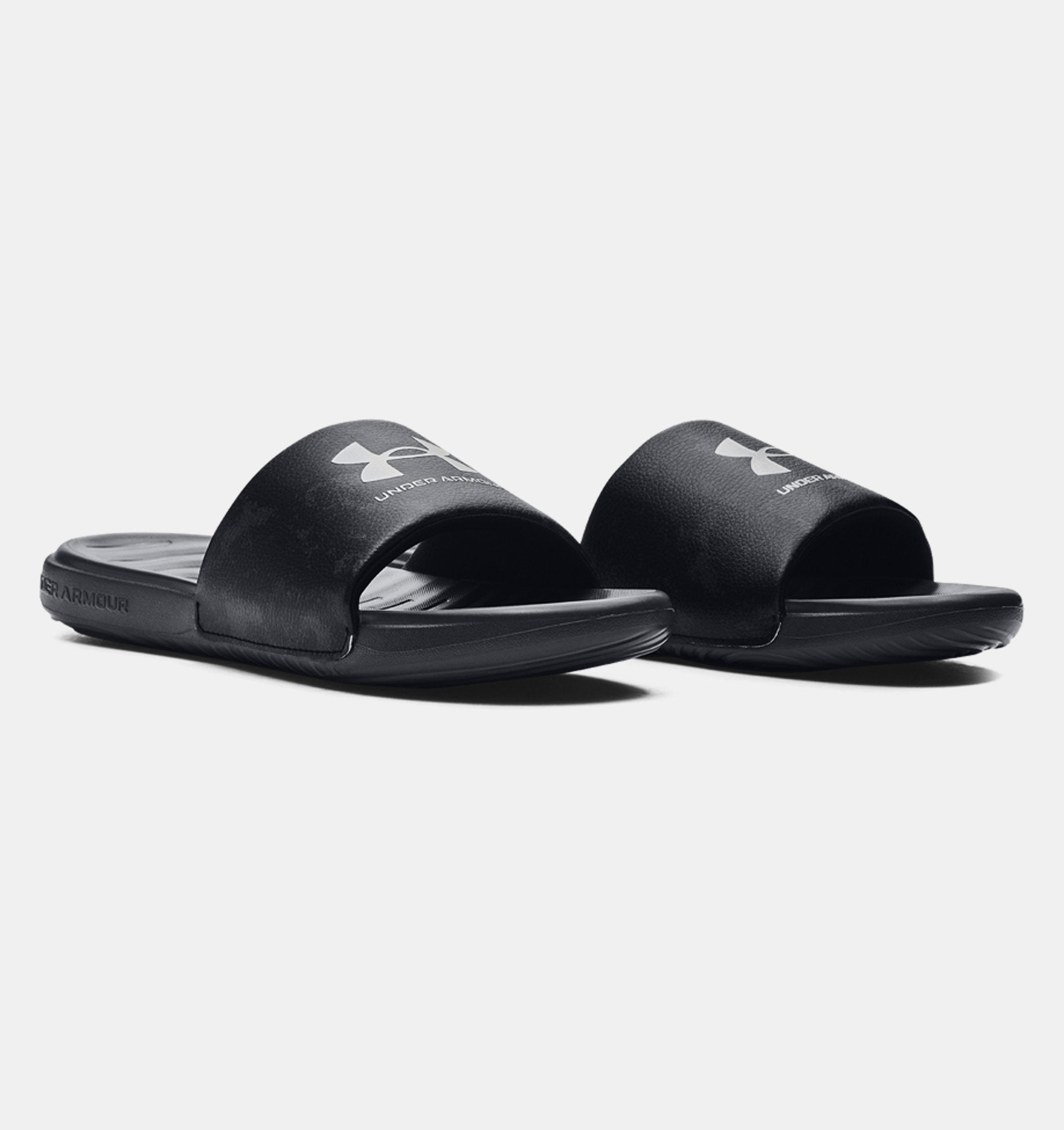Under Armour UA Ansa Graphic Slides 3024434 - Black/Gray, 12