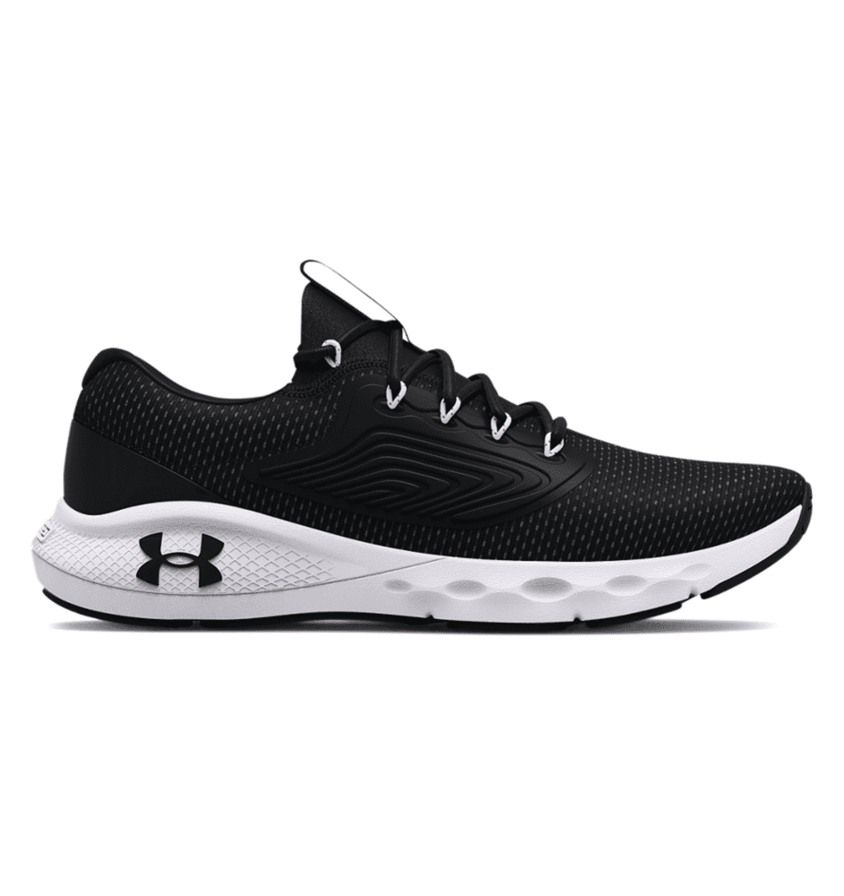 Under Armour Charged Vantage 2 Running Shoes - Black/White, 12.5