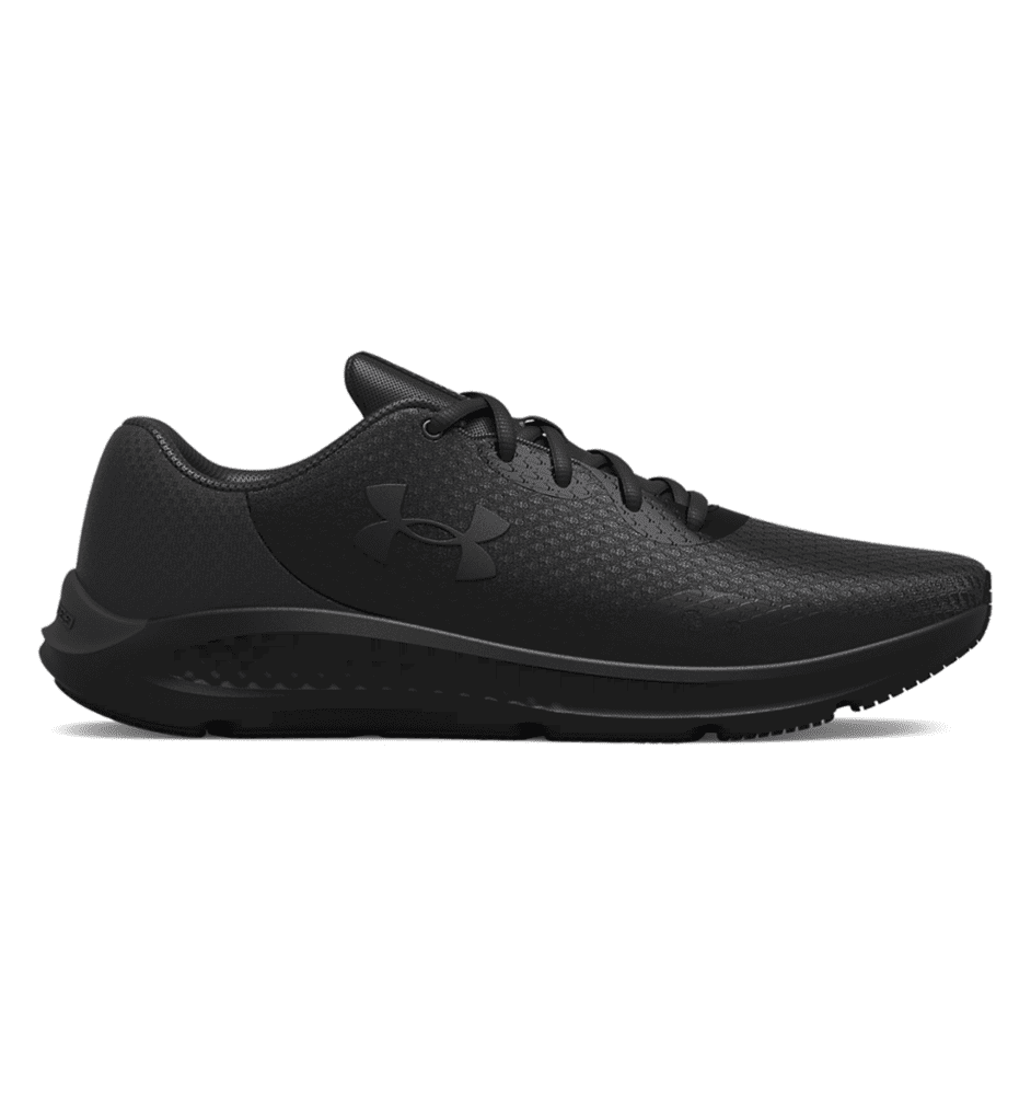 Under Armour Charged Pursuit 3 Running Shoes - Black/Black, 15