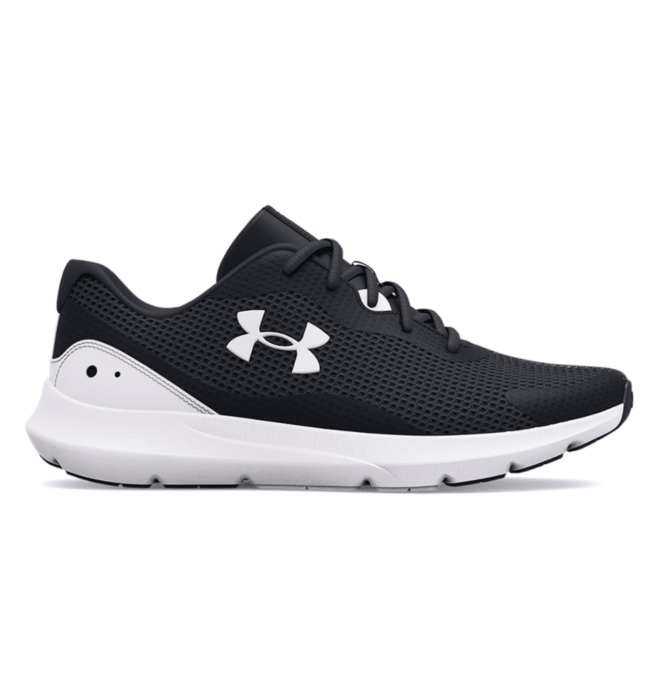 Under Armour Surge 3 - Black/White, 11