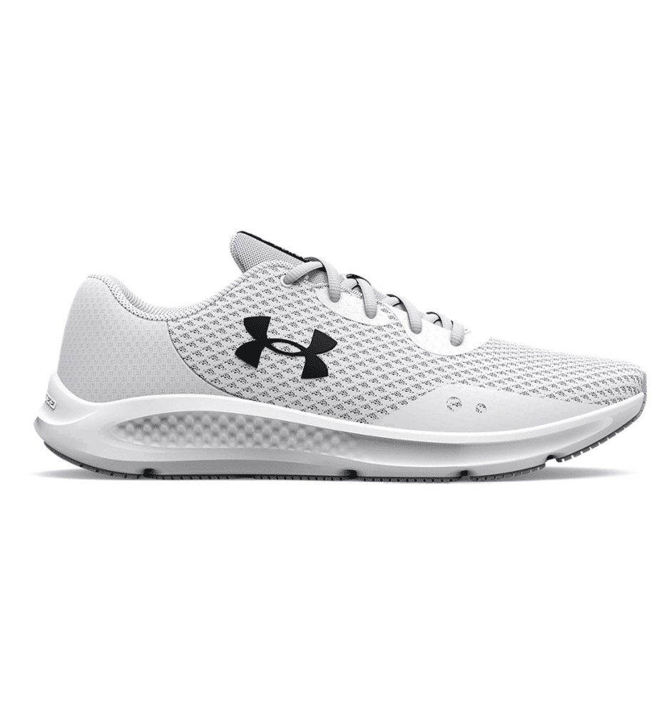 Under Armour Women's UA Charged Pursuit 3 Running Shoes - White, 8