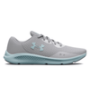 Under Armour Women's UA Charged Pursuit 3 Running Shoes - Gray/Blue, 7.5