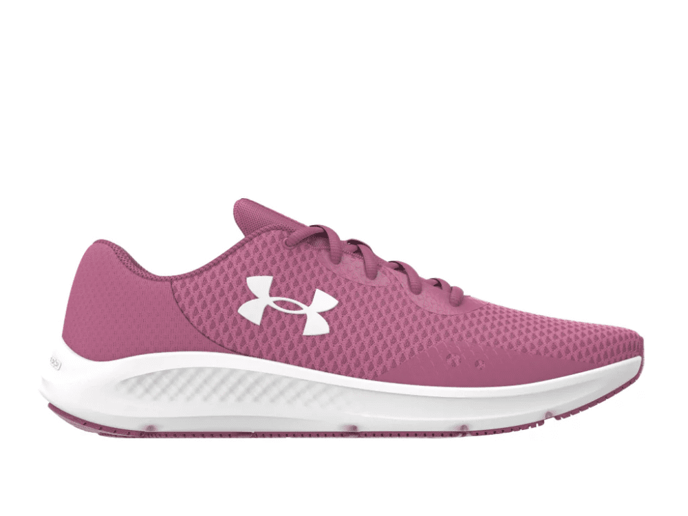 Under Armour Women's UA Charged Pursuit 3 Running Shoes - Pace Pink, 6.5