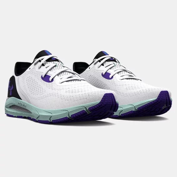 Under Armour Women's UA HOVR™ Sonic 5 Running Shoes - White/Black, 7