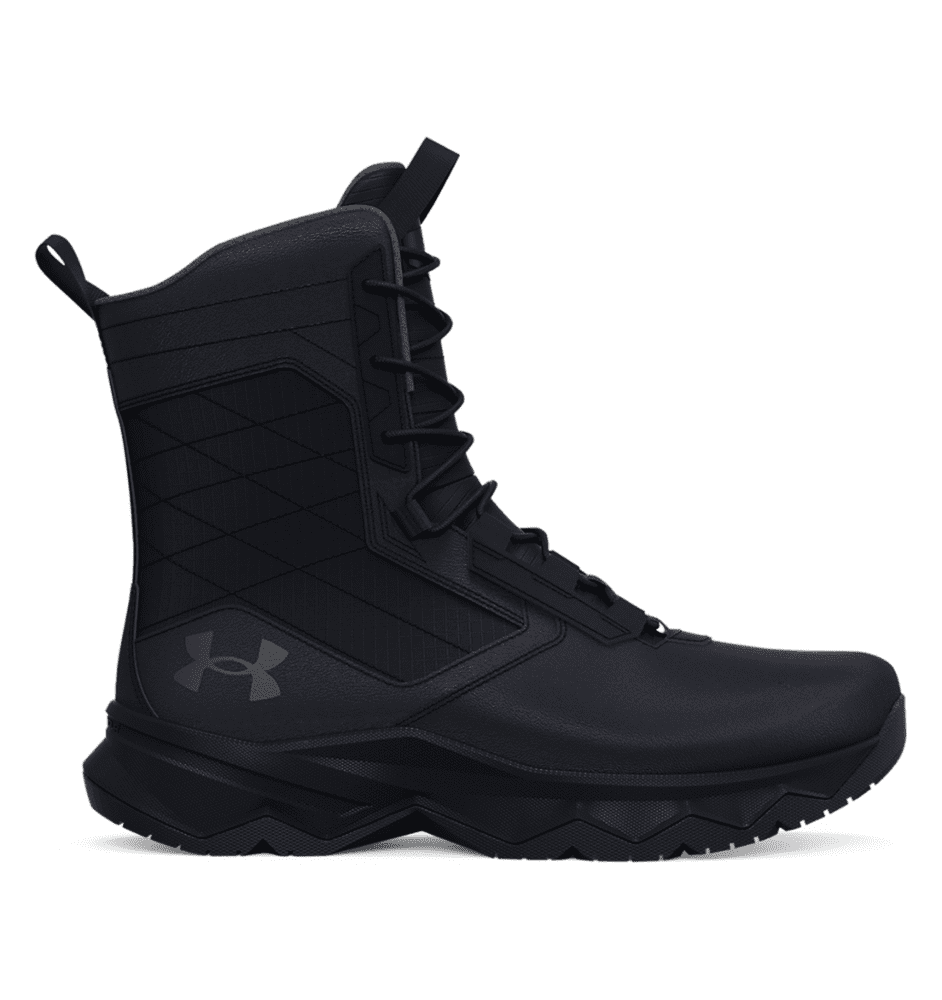 Under Armour Men's UA Stellar G2 Tactical Boots 8" 3024946 - Black, 10