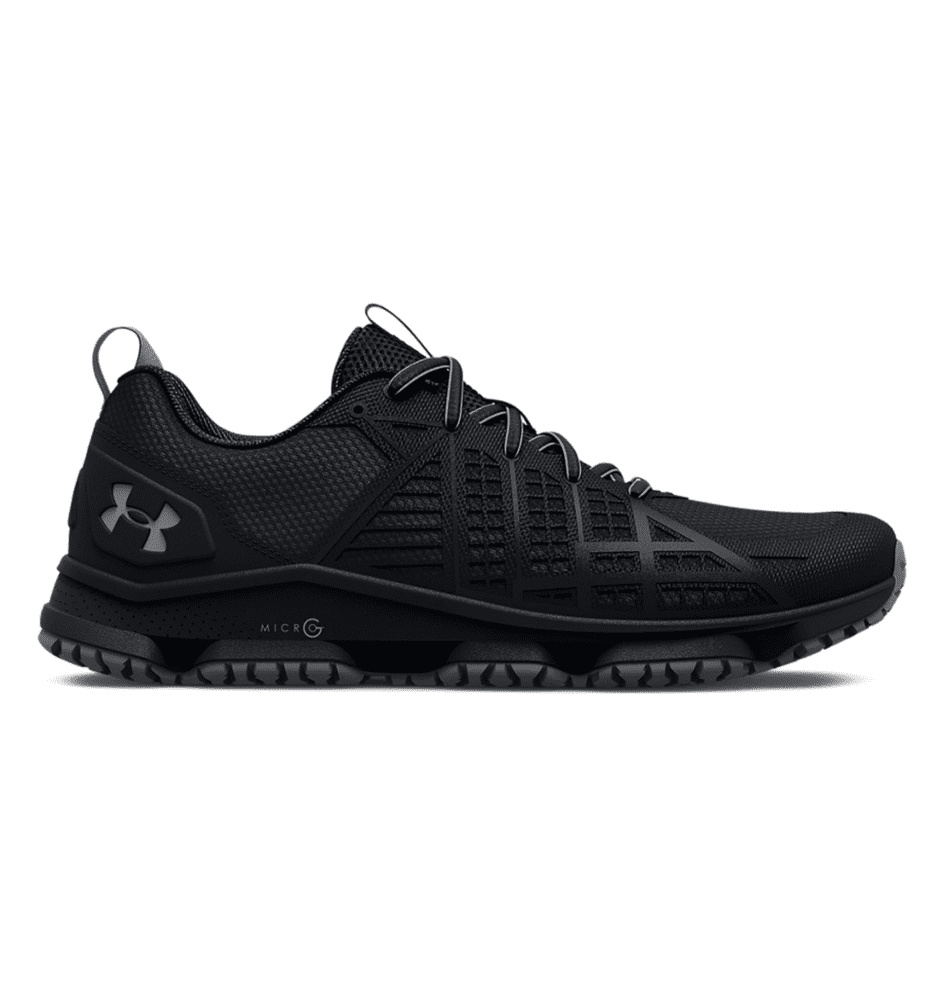 Under Armour Women's UA Micro G Strikefast Tactical Shoes 3024954 - Black, 9.5