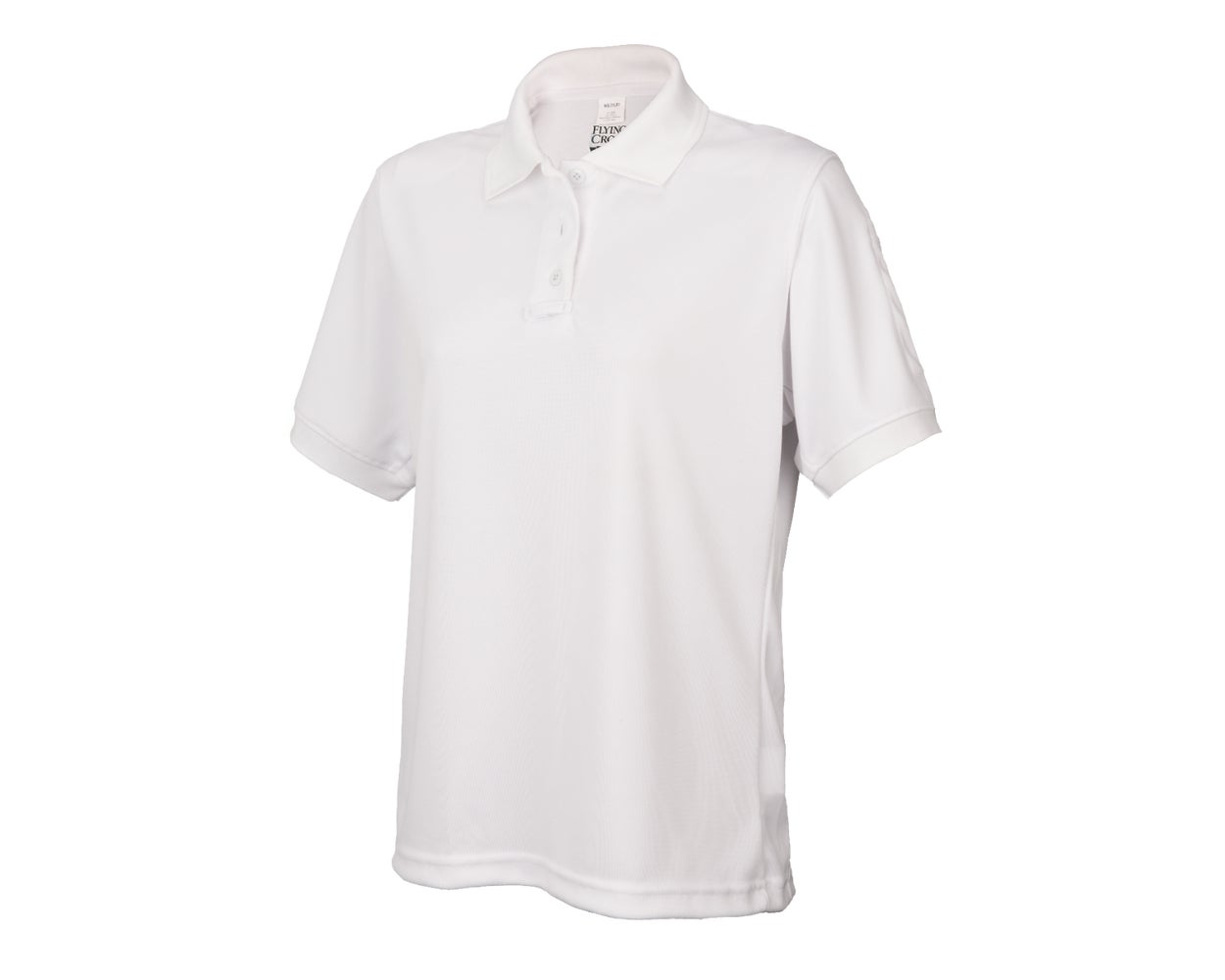 Flying Cross Women's Short Sleeve Impact Uniform Polo F1 3200W - White, S
