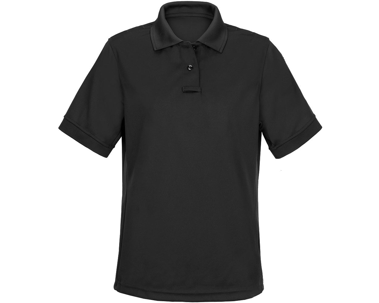 Flying Cross Women's Short Sleeve Impact Uniform Polo F1 3200W - Black, XL