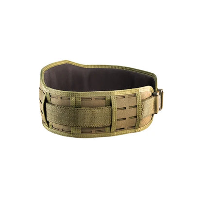 High Speed Gear Laser Sure-Grip Slotted Padded Belt 33LB - MultiCam Black, S