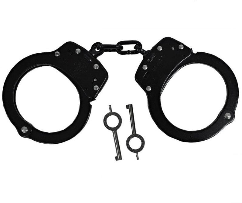 Smith & Wesson Model 100 Chain-Linked Handcuffs - Melonite