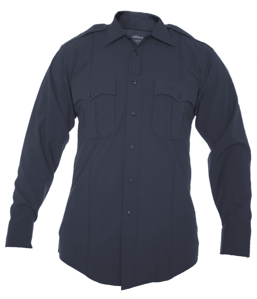Elbeco CX360™ Long Sleeve Uniform Shirt - Men's - Midnight Navy 3524 - Newest Products