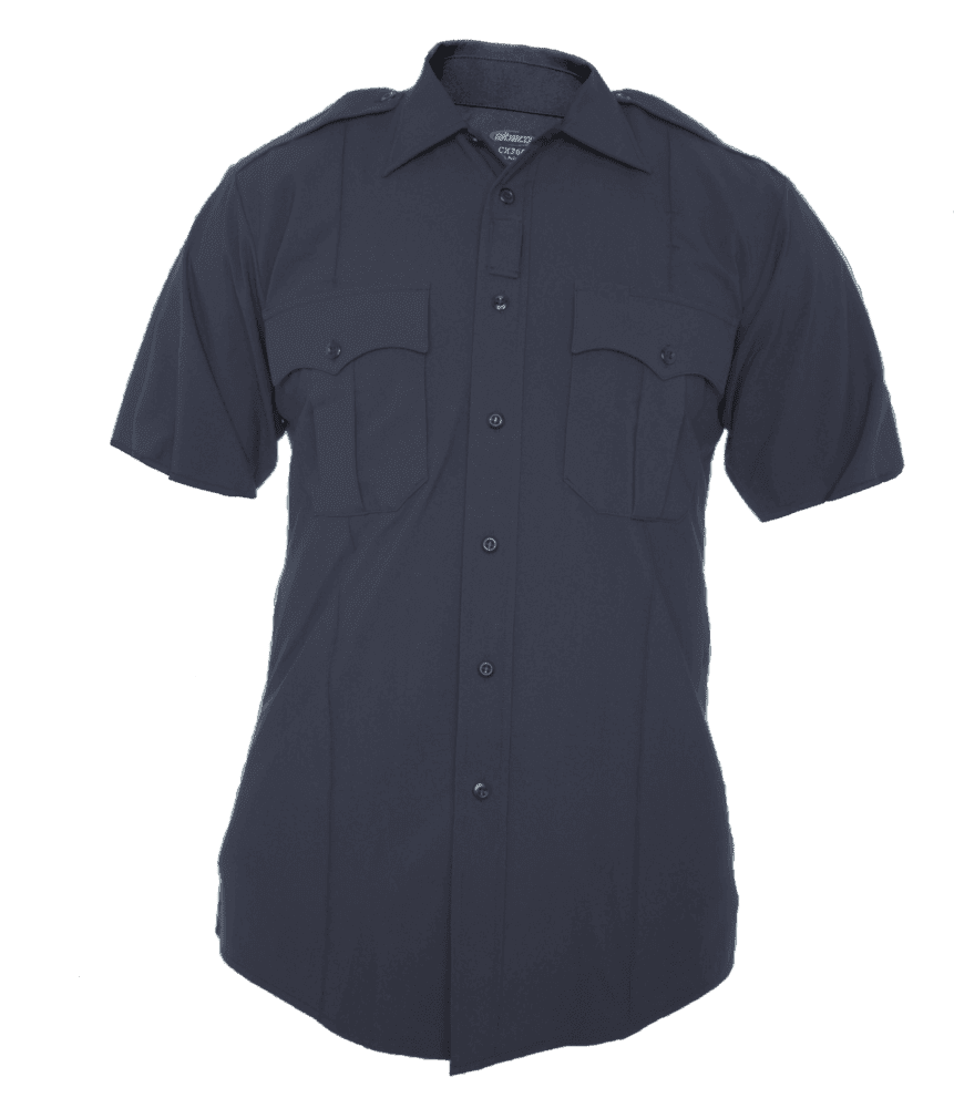 Elbeco CX360 Short Sleeve Shirt - Mens - Midnight Navy - Clothing &amp; Accessories