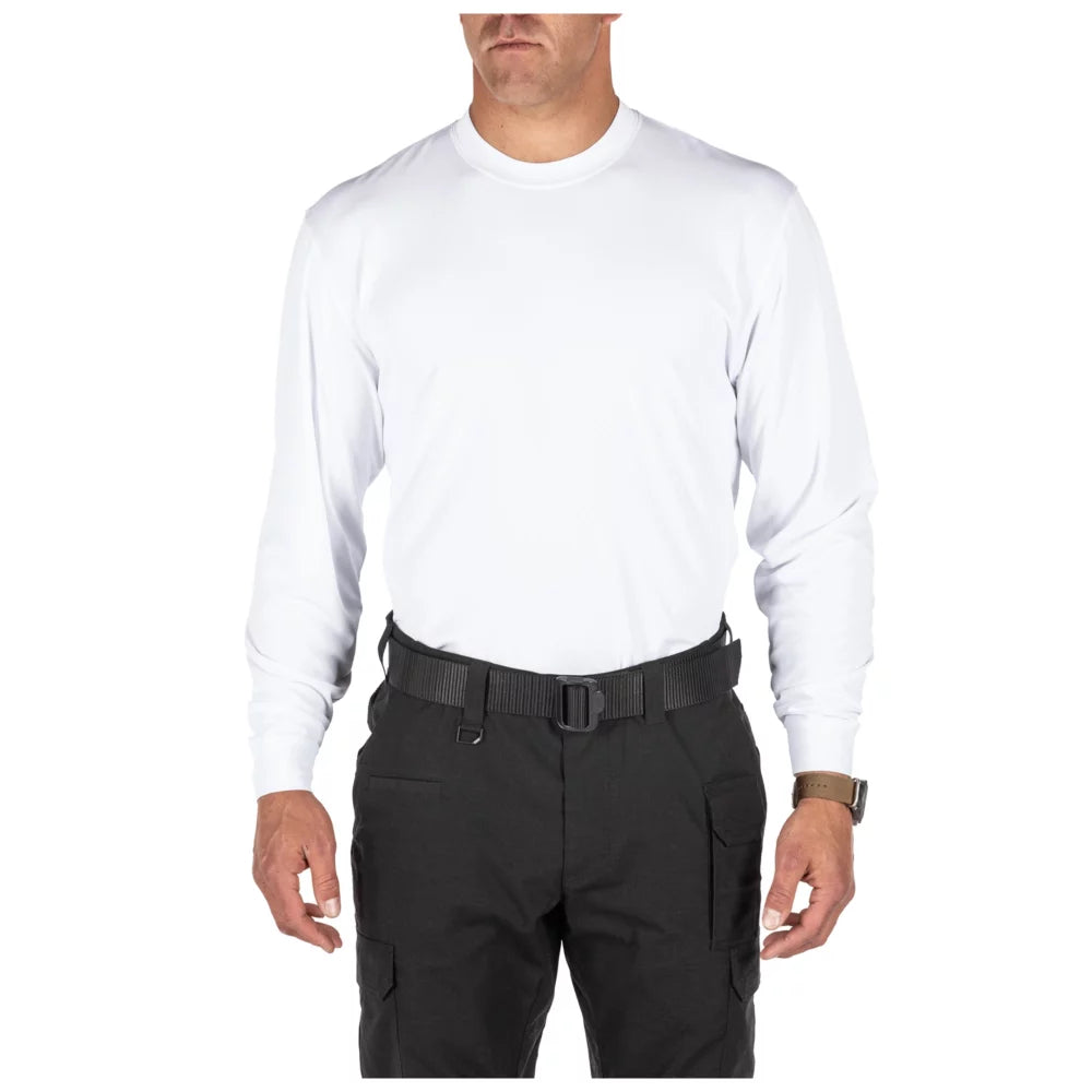 5.11 Tactical Performance Utili-T Long Sleeve 2-Pack - White, S