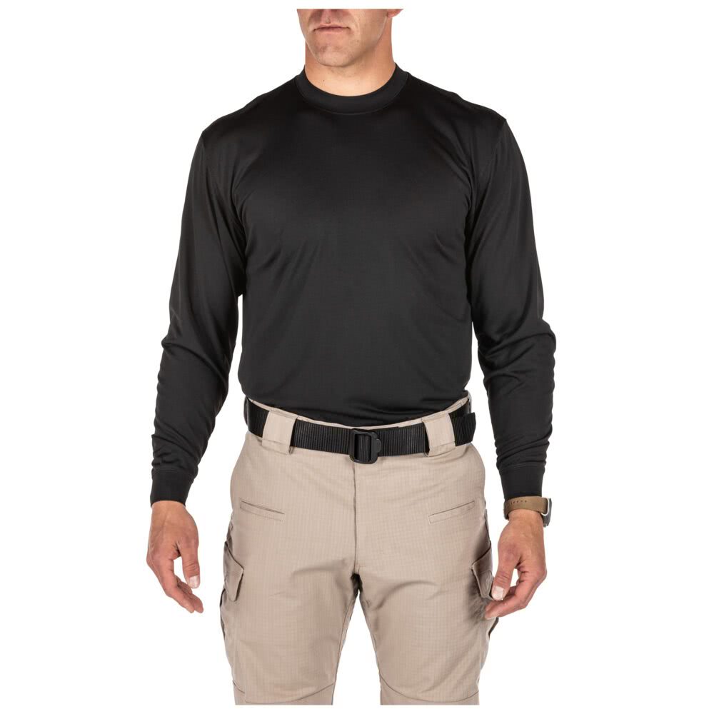 5.11 Tactical Performance Utili-T Long Sleeve 2-Pack - Black, 3XL