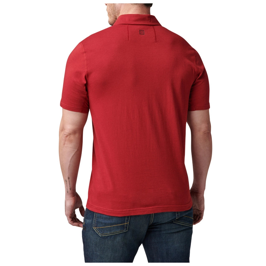 5.11 Tactical Archer Short Sleeve Polo - Red 41241 - Newest Products