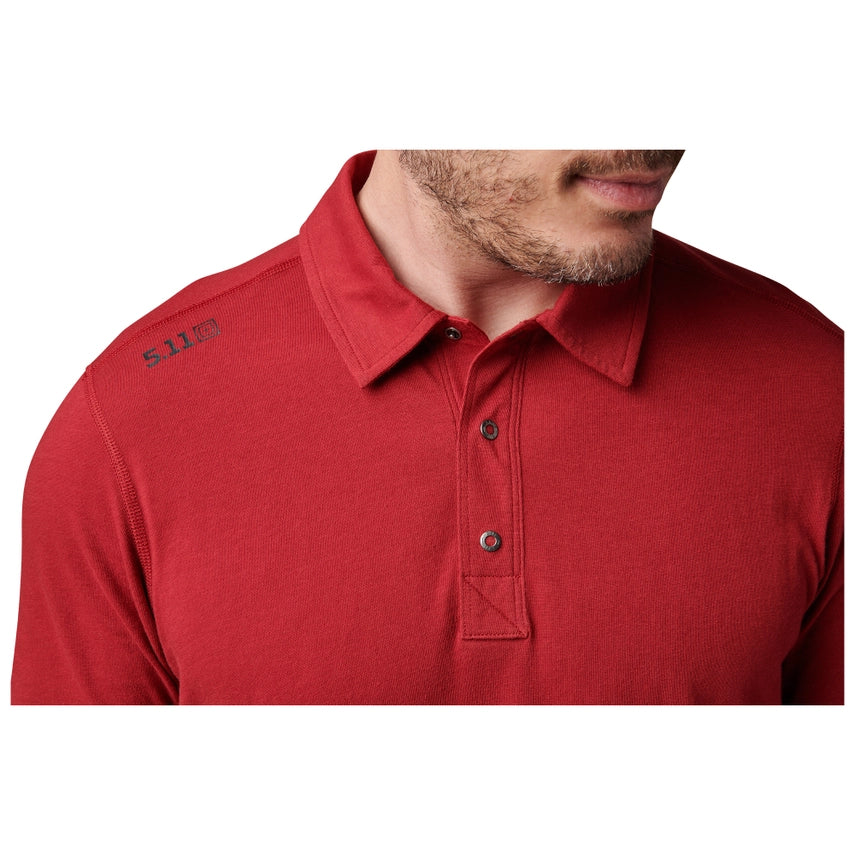 5.11 Tactical Archer Short Sleeve Polo - Red 41241 - Newest Products