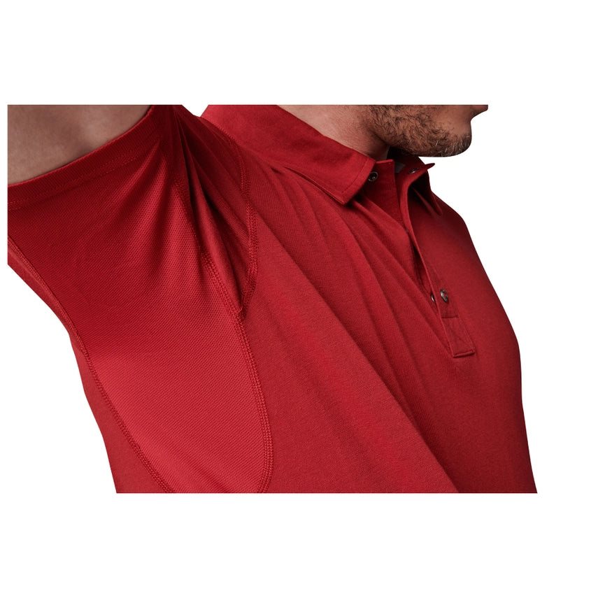 5.11 Tactical Archer Short Sleeve Polo - Red 41241 - Newest Products
