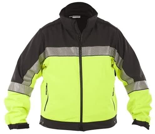 Elbeco Shield Color Block High-Visibility Reversible Soft Shell Jacket SH3724RV - Softshell Jackets