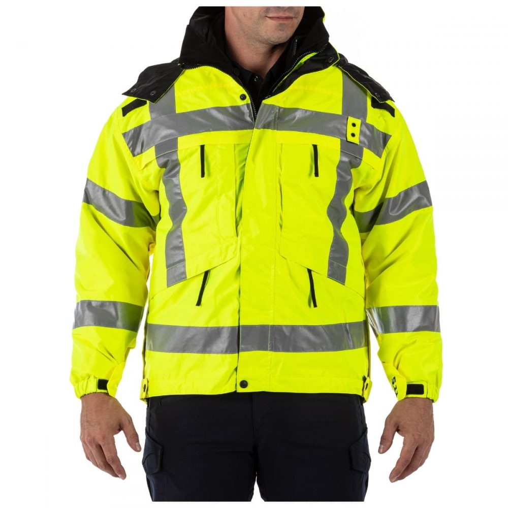 5.11 Tactical 3-In-1 Reversible High-Visibility Parka 48033 - Clothing & Accessories