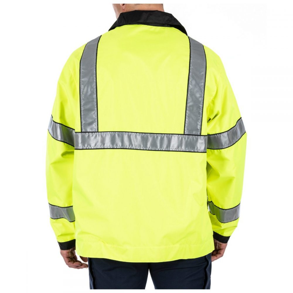 5.11 Tactical Multi-Length Short/Long Reversible Hi-Vis Raincoat 48125 - Clothing &amp; Accessories