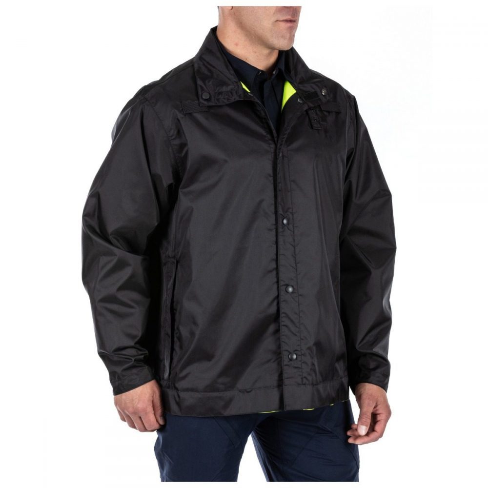 5.11 Tactical Multi-Length Short/Long Reversible Hi-Vis Raincoat 48125 - Clothing &amp; Accessories