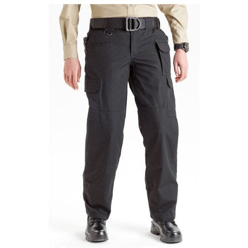 5.11 Tactical Women's TACLITE Pro Pants 64360, front view showing seven tactical pockets and action waistband