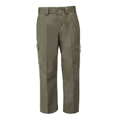 Sheriff Green 5.11 Women's PDU Class B Twill Cargo Pant, front view