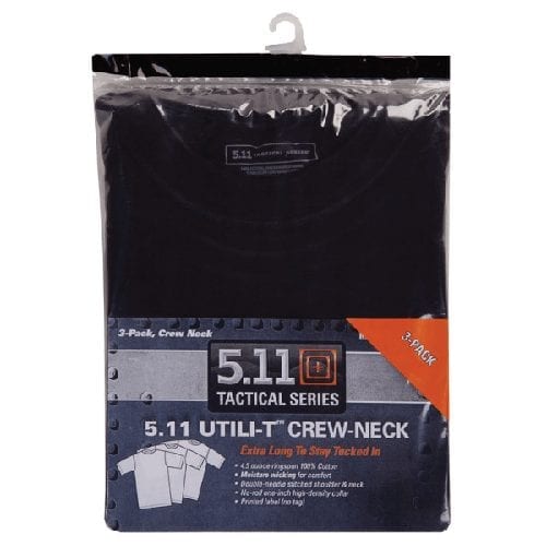 5.11 Tactical Utili-T Crew T-Shirt 3-Pack 40016 - Black, 2XL