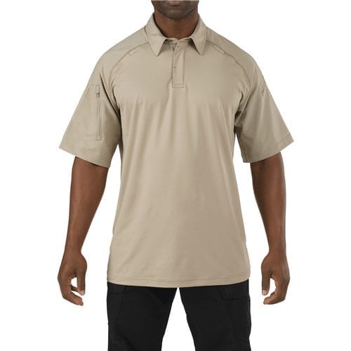 5.11 Tactical Rapid Performance Polo Shirt 41018 - Silver Tan, 2XL
