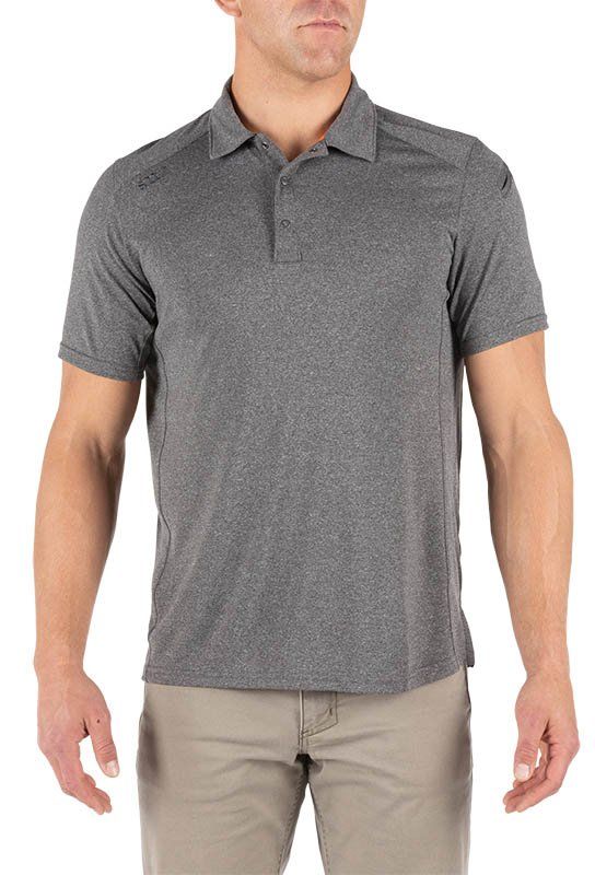 5.11 Tactical Paramount Polo Shirt 41221 - Charcoal Heather, L