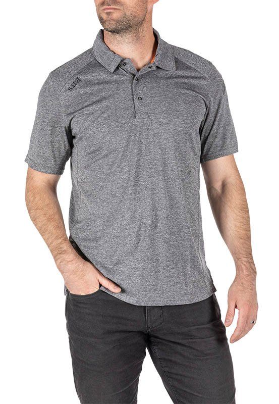 5.11 Tactical Paramount Polo Shirt 41221 - Mystic Heather, S