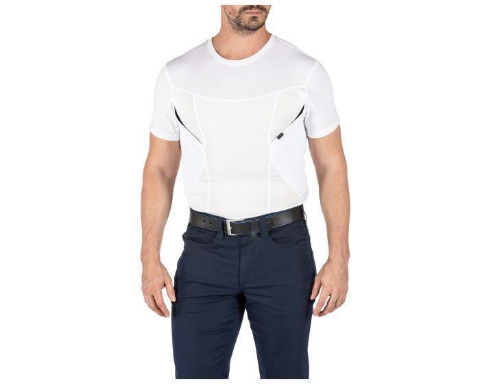 5.11 Tactical Cams Short Sleeve Baselayer 41222 - White, XS