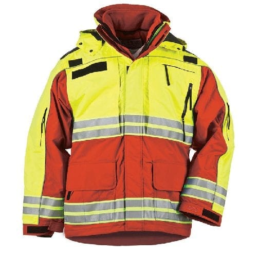 5.11 Tactical Responder High-Visibility Parka 48073 - Range Red, 2X-Large