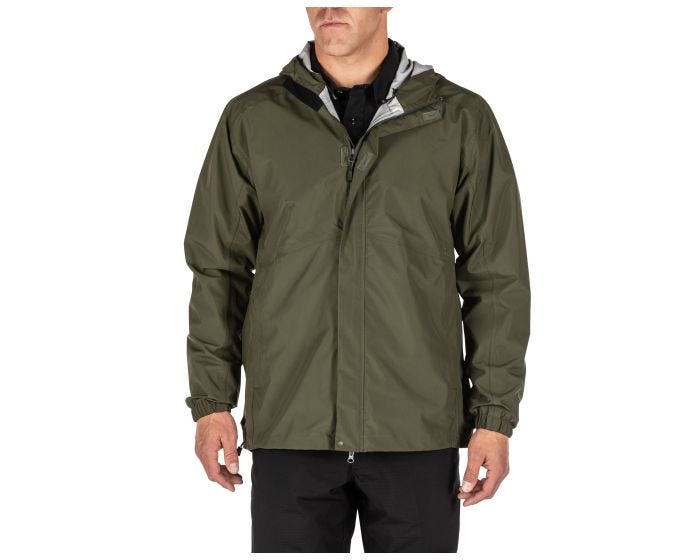 5.11 Tactical Duty Rain Shell Jacket 48353 - Sheriff Green, 2XL
