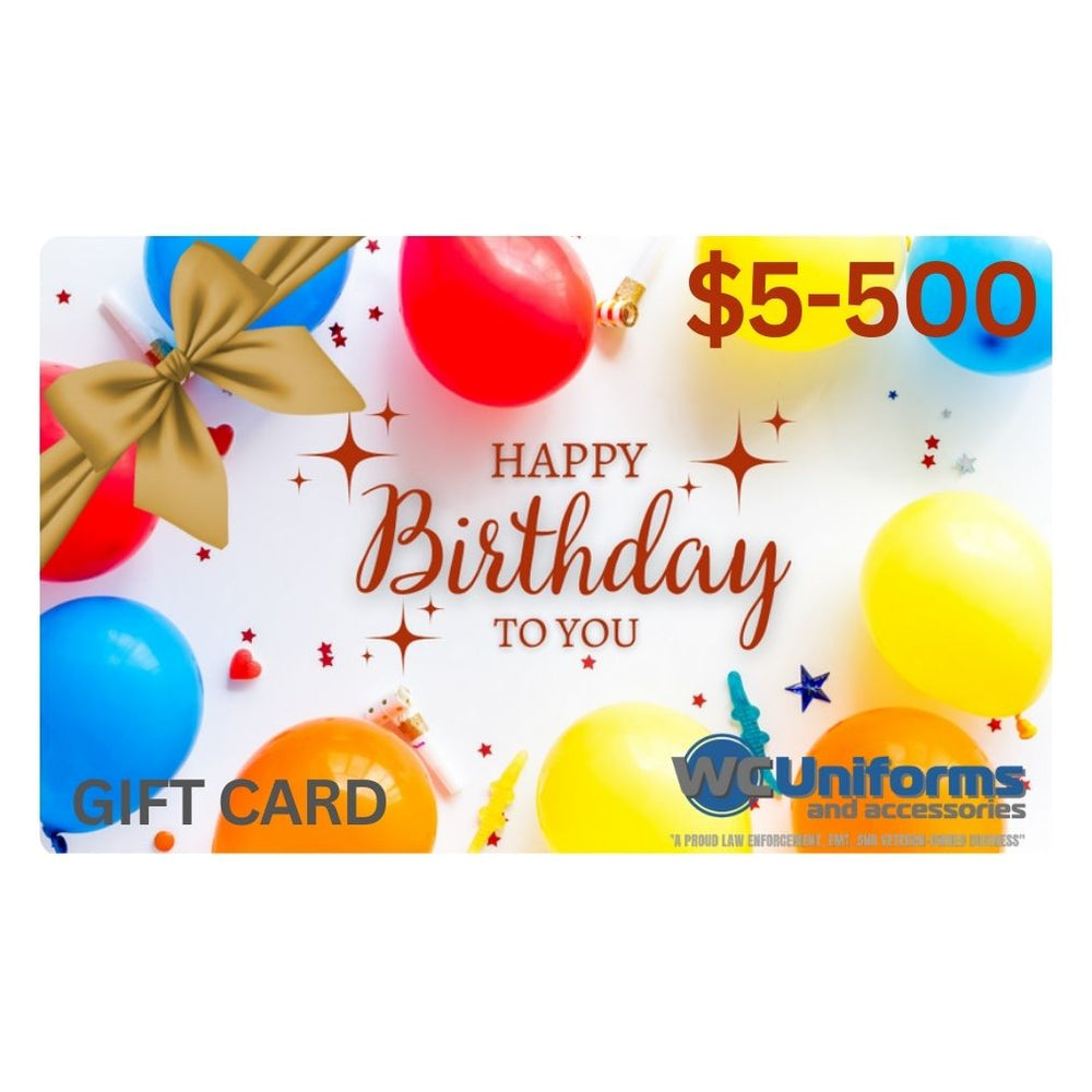 Happy Birthday Gift Card $5-$500 - Gift Cards