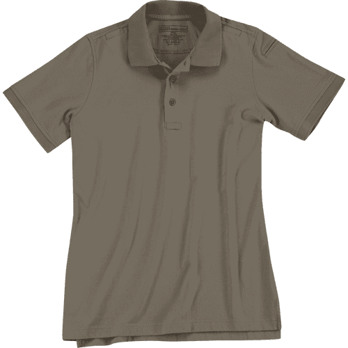 5.11 Tactical Women's Tactical Polo 61164 - Silver Tan, L