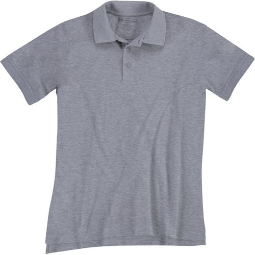 5.11 Tactical Women's Utility Polo 61173 - Heather Gray, L