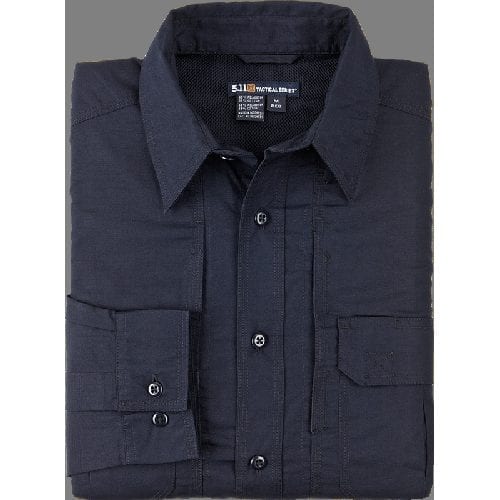5.11 Tactical Women's Taclite Pro Long Sleeve Shirt 62070 - Dark Navy, L