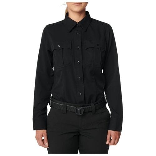 5.11 Tactical Women's Class A Flex-Tac Poly/Wool Twill Long Sleeve Shirt 62393 - Clothing &amp; Accessories