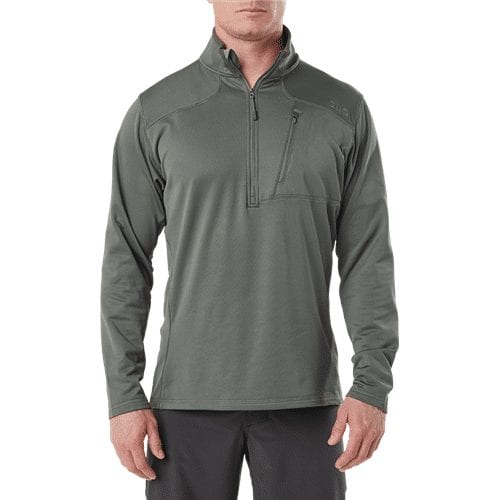 5.11 Tactical Recon Half-Zip Fleece 72045 - OD Green, 2XL