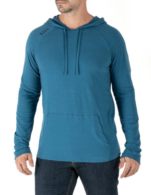 5.11 Tactical Cruiser Performance Long Sleeve Hoodie 72139 - Tidal, S