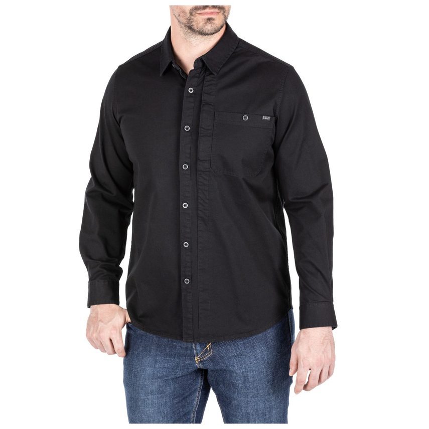 5.11 Tactical Legend Long Sleeve Shirt 72522 - Black, 2XL