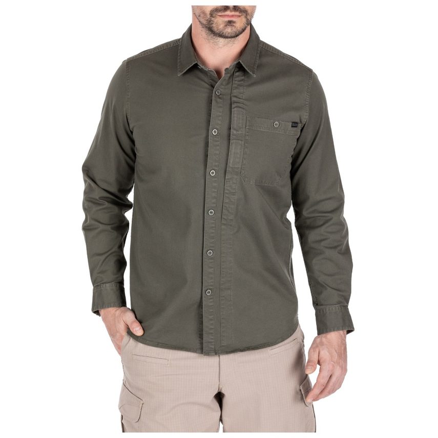 5.11 Tactical Legend Long Sleeve Shirt 72522 - Ranger Green, 2XL
